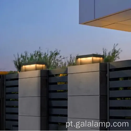 Elegante IP54 à prova d'água de aço inoxidável LED LUZ